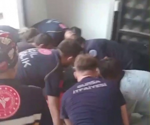 Asansör faciası hızlı müdahaleyle önlendi: 1 yaralı
