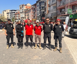 Deprem sonrası İnegöl’den Balıkesir’e gittiler