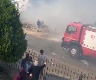 İnegöl'de anızlık alanı ateşe verdiler!