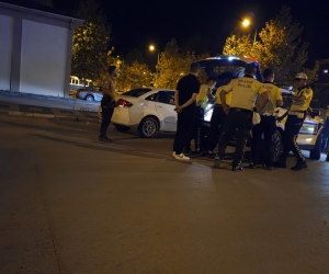 İnegöl'de gece yarısı 75 bin lira ceza yedi!