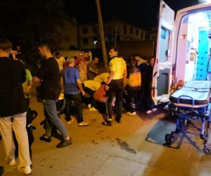 İnegöl'de gece yarısı vatandaşlar sokağa döküldü