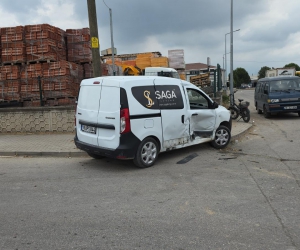 İnegöl’de trafik kazası: 6 yaşındaki çocuk yaralandı