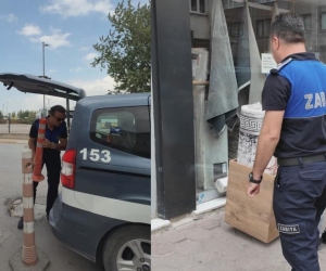 İnegöl'de zabıta tek tek hepsini topladı