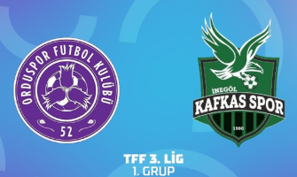 52 Orduspor FK - İnegöl Kafkas Spor Kulübü | CANLI YAYIN