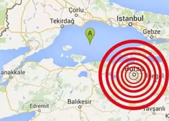Bursa Osmangazi'de korkutan deprem