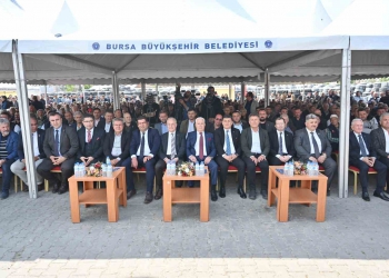 Bursa Büyükşehir’den çiftçiye büyük destek: Üreticiler sulama borularına kavuştu