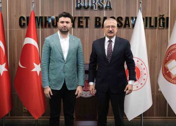 Bursaspor yönetimi Bursa Cumhuriyet Başsavcısı Ramazan Solmaz’ı ziyaret etti
