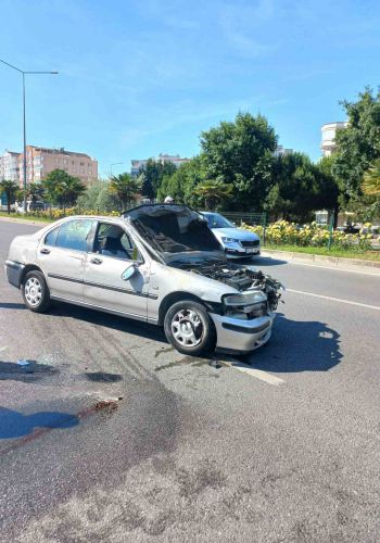 Bursa’da otomobil takla attı: 3 yaralı