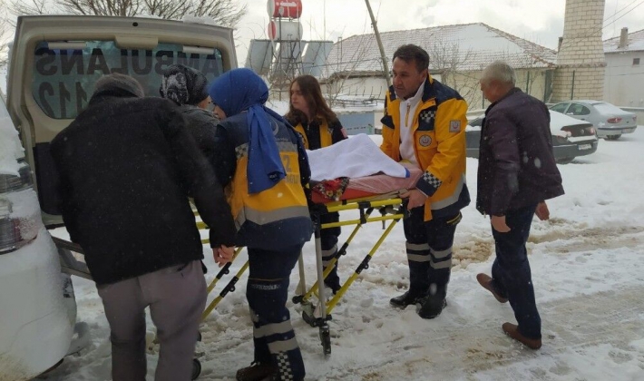 Karda mahsur kalan diyaliz hastası için seferberlik / Bursa haberleri