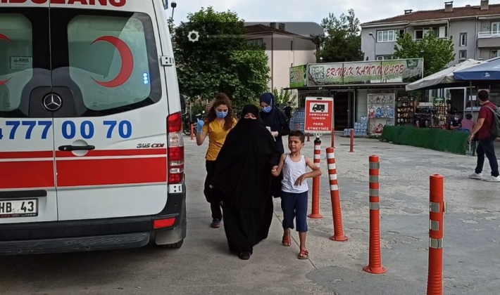 Önce eve gitti sonra hastanelik oldu / İnegöl haberleri