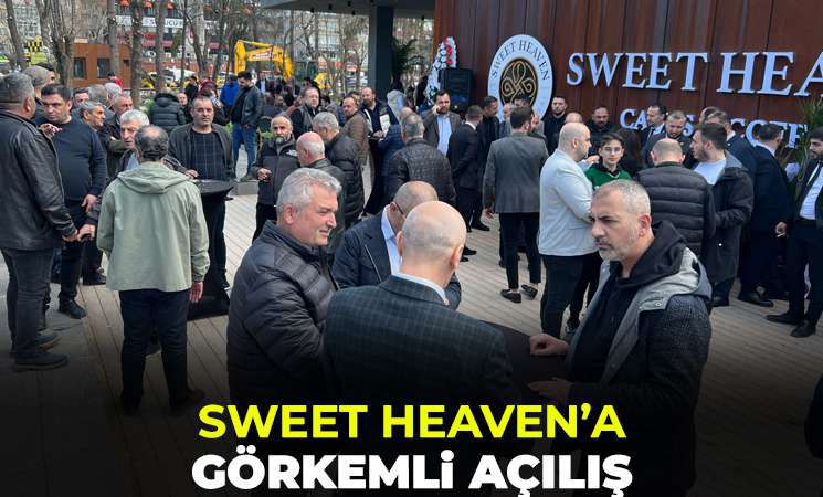 İnegöl'de Sweet Heaven Açılışında Siyaset ve İş Dünyası Buluştu