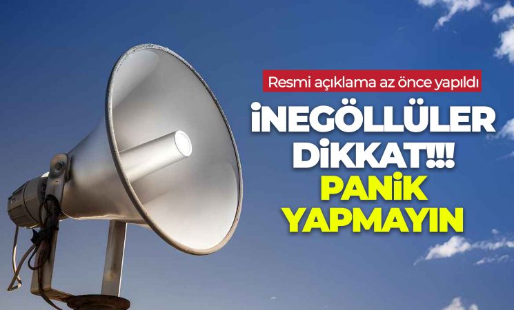 Bursa Büyükşehir Belediyesi'nden Deprem Tatbikatı Uyarısı
