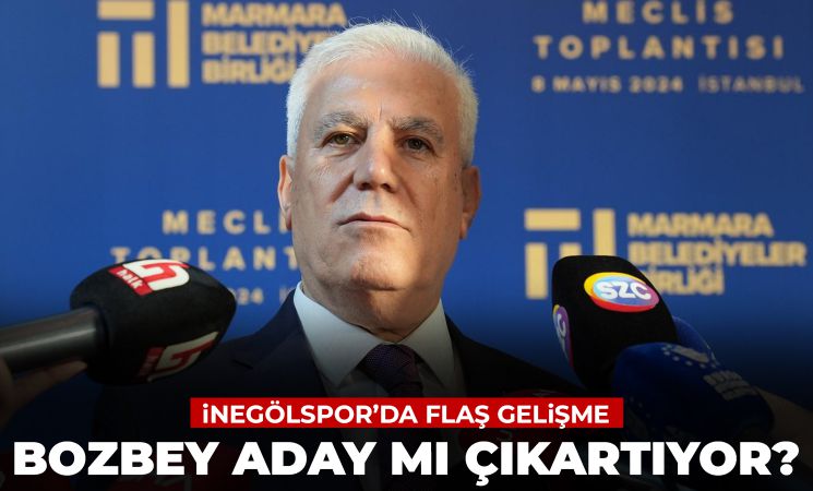 Mustafa Bozbey İnegölspor’a başkan adayı mı çıkartıyor?
