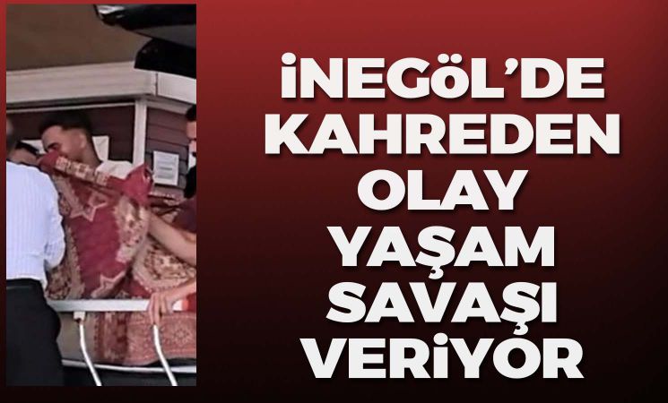 İnegöl'de kahreden olay!