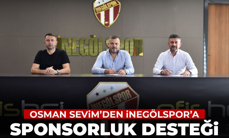 Ofischi Premium, İnegölspor’un Sırt Sponsoru Oldu