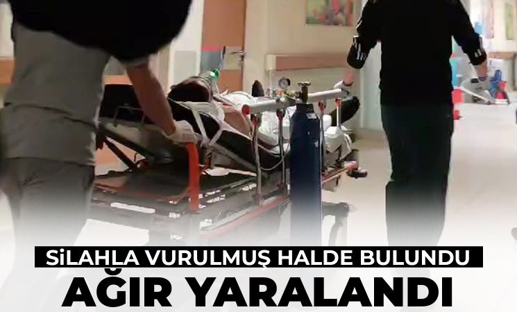 Araba içinde silahla vurulmuş halde bulundu