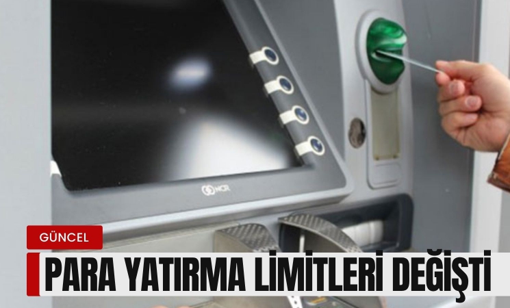 Bankamatikten para yatırma limitleri değişti
