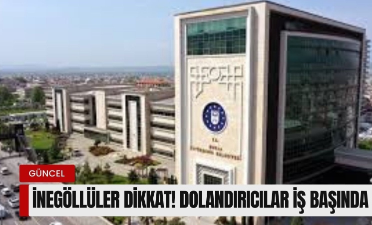 İnegöllüler dikkat! Dolandırıcılar iş başında