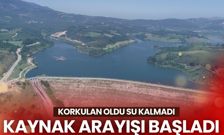 Korkulan oldu su kalmadı