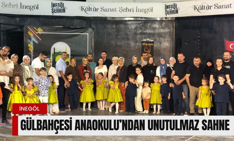 Minik Kalplerden Büyük Gösteri: Gülbahçesi Anaokulu’ndan Unutulmaz Sahne