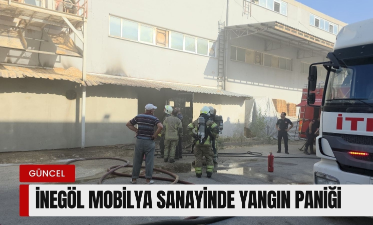 Sanayide yangın paniği!