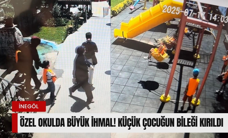 İnegöl'de ki özel kreş hakkında vahim iddia! Küçük çocuğun bileği kırıldı