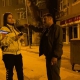 Polisin alkollü sürücüyle imtihanı kamerada