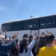 Bursa’da ilk hac kafilesi dualarla yola çıktı