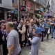 Bursa’da çekilişi duyan mağaza önüne koştu