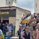 Ambulans kazasında hayatını kaybeden felçli kadın son yolculuğuna uğurlandı