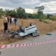 Takla atan otomobildeki sürücü hayatını kaybetti