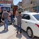 Motosiklet ile otomobil kafa kafaya çarpıştı