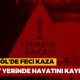 İnegöl’de Feci Trafik Kazası: 1 Kişi Hayatını Kaybetti