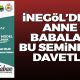 İnegöl'deki anne babalara özel seminer!