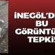 İnegöl'deki bu görüntüye hayvanseverlerden tepki!