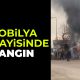 Mobilya sanayisinde korkutan yangın