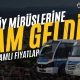 İnegöl'de köy minibüslerine zam geldi! İşte zamlı fiyatlar