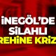 İnegöl'de 2 kardeşini silahla rehin aldı