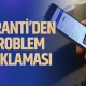 Garanti BBVA'dan erişim problemi açıklaması