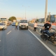 İnegöl D-200’de Kaza: Motosiklet Sürücüsü Yaralı 