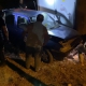 İnegöl'de bu kazayı burnu bile kanamadan atlattı!