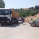 İnegöl'de kamyona çarptı; 2 yaralı