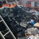 Geri dönüşüm fabrikasında yangın paniği