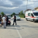 Nene Hatun Kavşağı'nda korkutan kaza: 1 yaralı